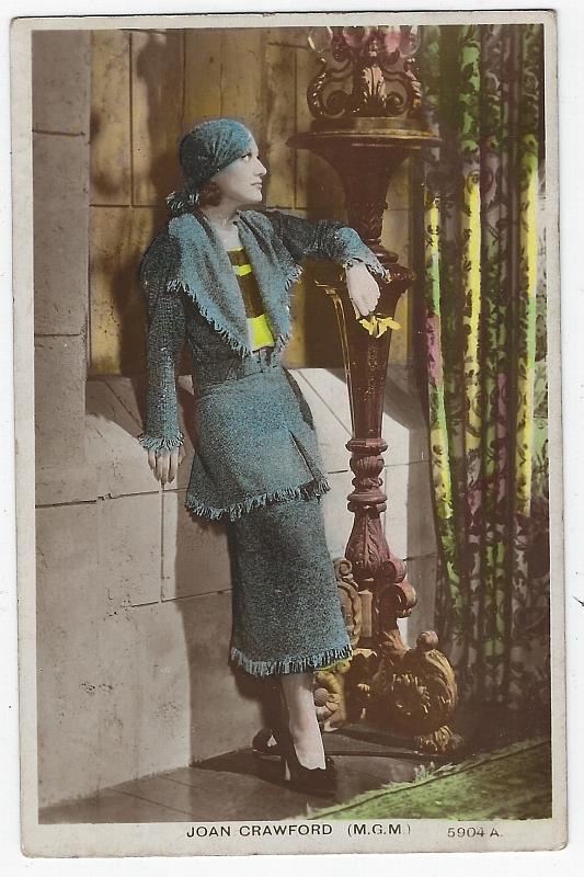 Postcard - Real Photo Postcard of Joan Crawford