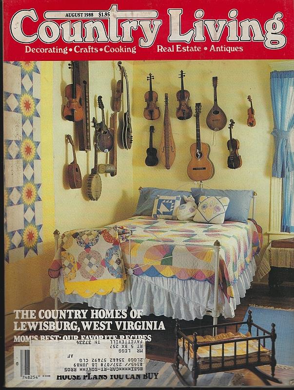Country Living - Country Living Magazine August 1988