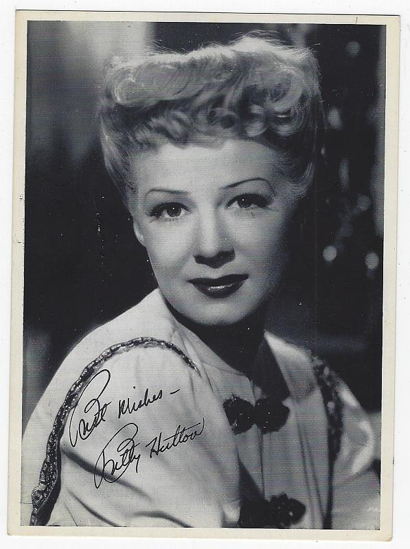 Photograph - Photograph of Betty Hutton
