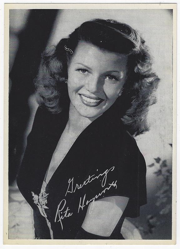 Photograph - Photograph of Rita Hayworth