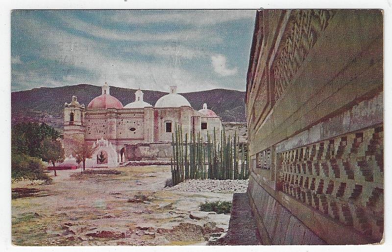 Postcard - Ruinas de Mitla, Oaxaca, Mexico