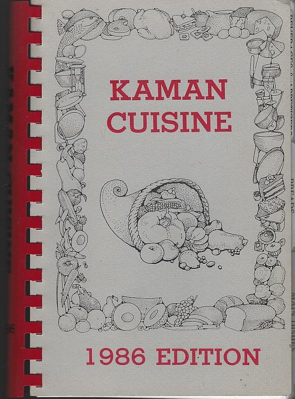 Cookbook - Kaman Cuisine 1986 Edition