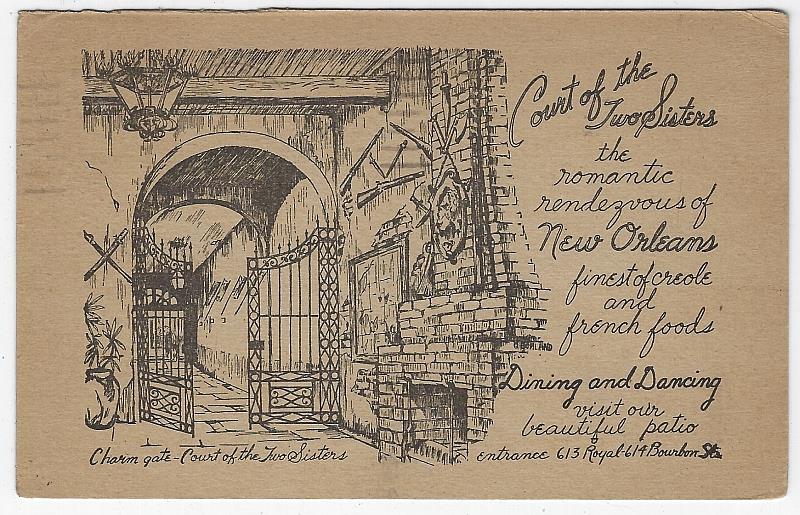 Image for CHARM GATE, THE COURT OF TWO SISTERS RESTAURANT, NEW ORLEANS, LOUISIANA