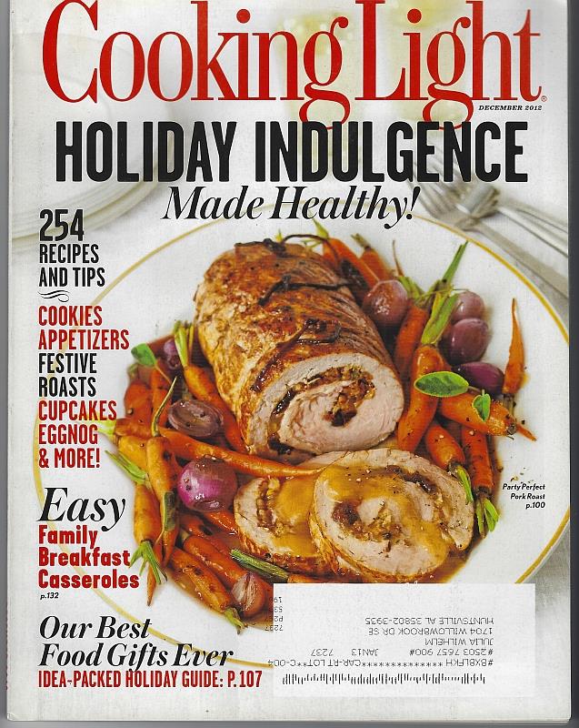 Cooking Light - Cooking Light Magazine December 2012