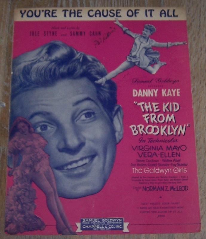 Sheet Music - You're the Cause of It All