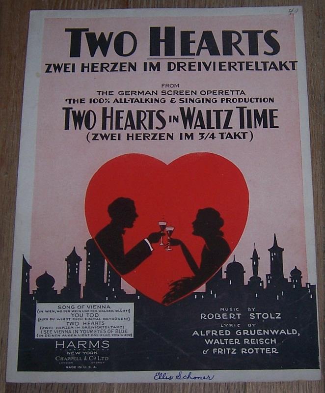 Sheet Music - Two Hearts
