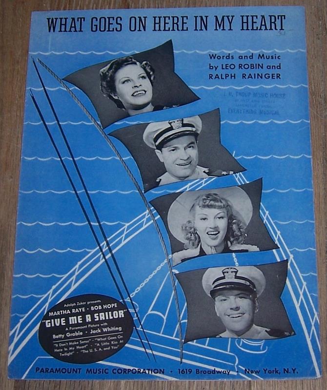 Sheet Music - What Goes on Here in My Heart