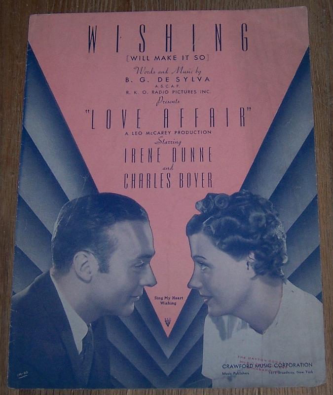 Sheet Music - Wishing Will Make It So