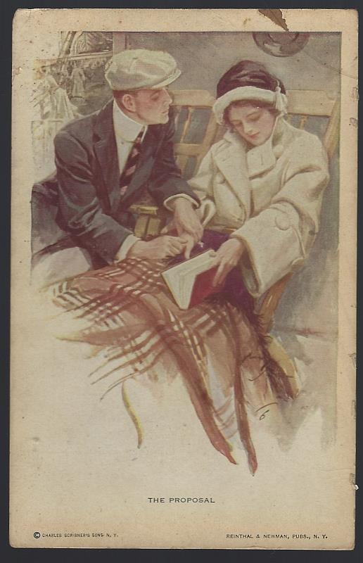 Postcard - Proposal, Wedding Series Postcard