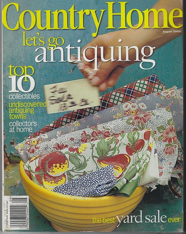 Country Home - Country Home Magazine August 2000