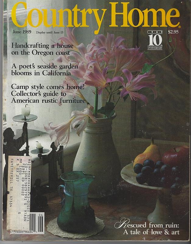 Country Home - Country Home Magazine June 1989