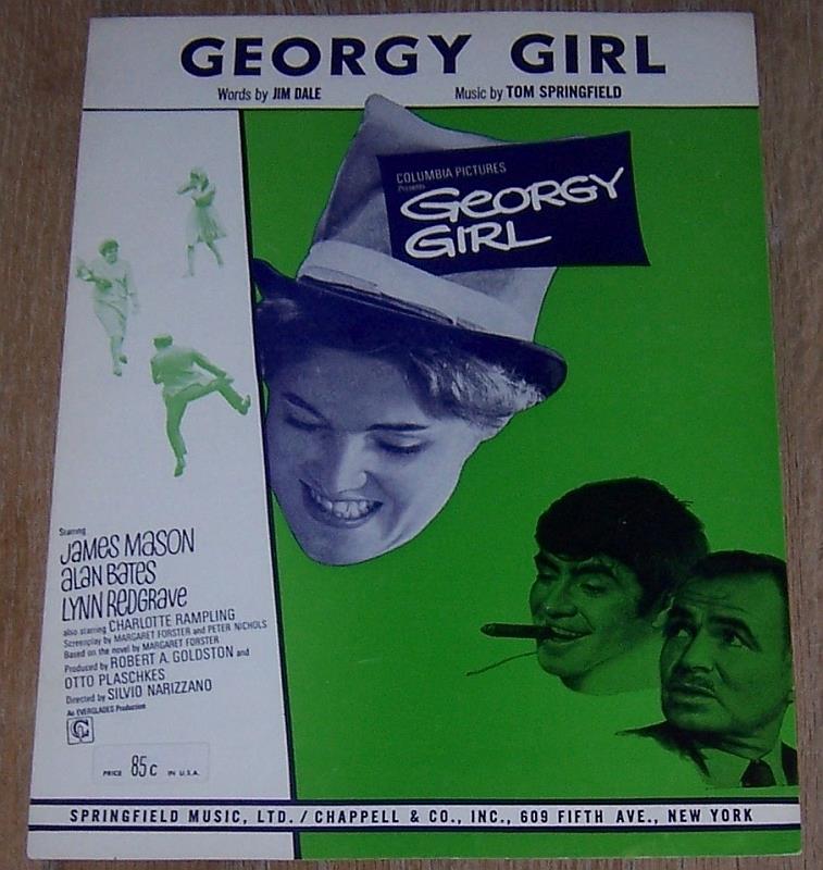 Sheet Music - Georgy Girl