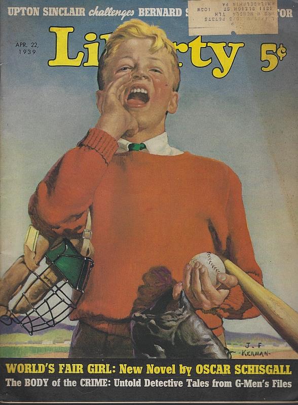 Image for LIBERTY MAGAZINE APRIL 22, 1939 For Liberals with Common Sense