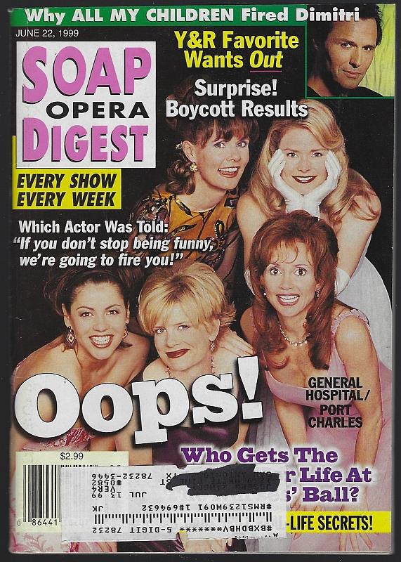 Soap Opera Digest - Soap Opera Digest June 22, 1999