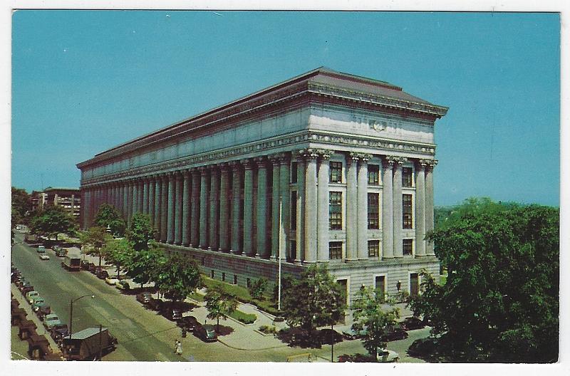 Postcard - Educational Building, Albany, New York