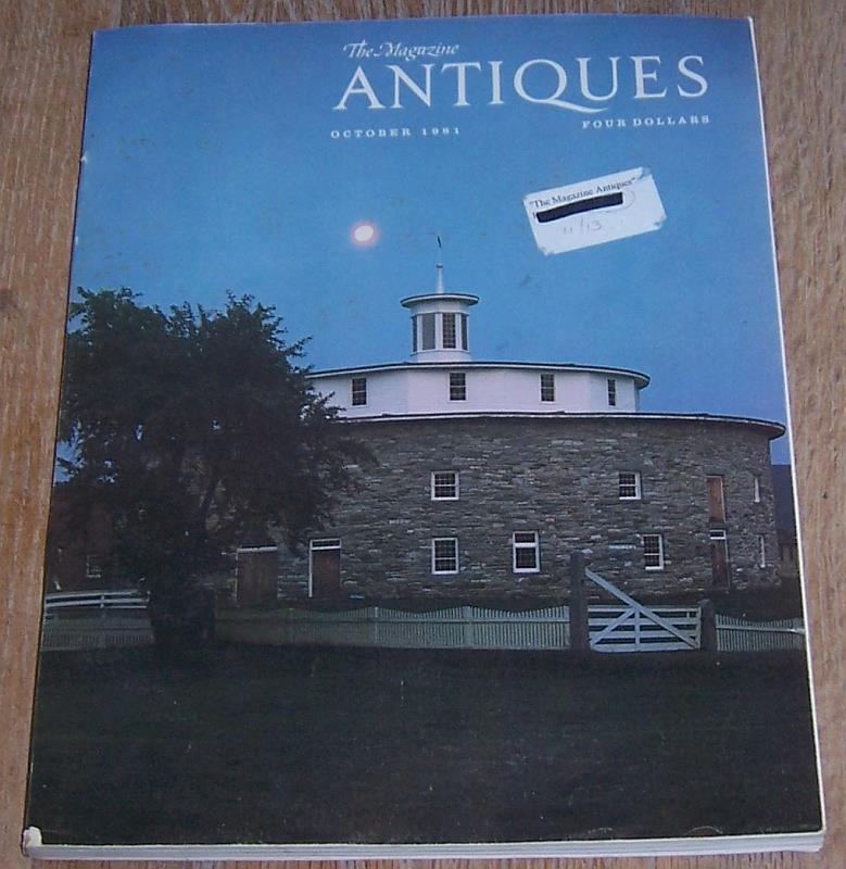 Image for ANTIQUES MAGAZINE OCTOBER 1981