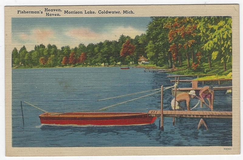 Image for FISHERMEN'S HEAVEN, HAVEN, MORRISON LAKE, COLDWATER, MICHIGAN