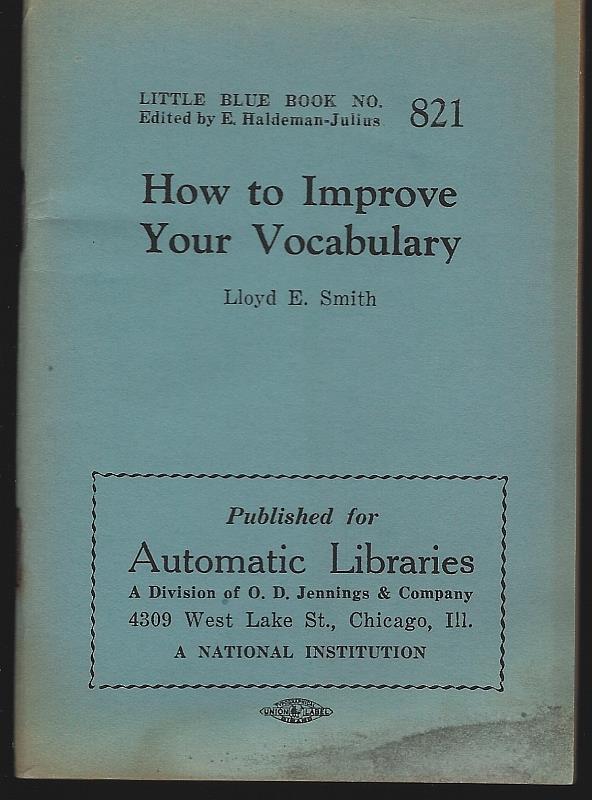 Smith, Lloyd - How to Improve Your Vocabulary