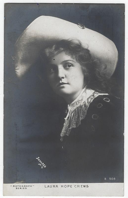 Postcard - Real Photo Postcard of Actress Laura Hope Crews