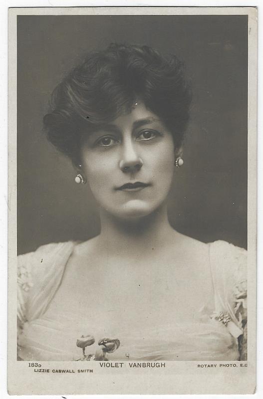 Postcard - Real Photo Postcard of Actress Violet Vanbrugh