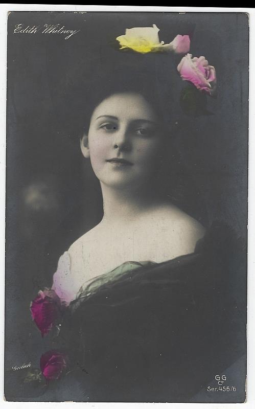 Postcard - Postcard of Actress Edith Whitney