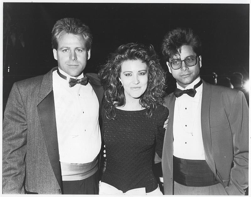 Photograph - Original Photograph Kin Shriner, Robyn Bernard and John Stamos, General Hospital