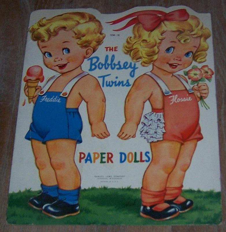 Image for BOBBSEY TWINS PAPER DOLLS