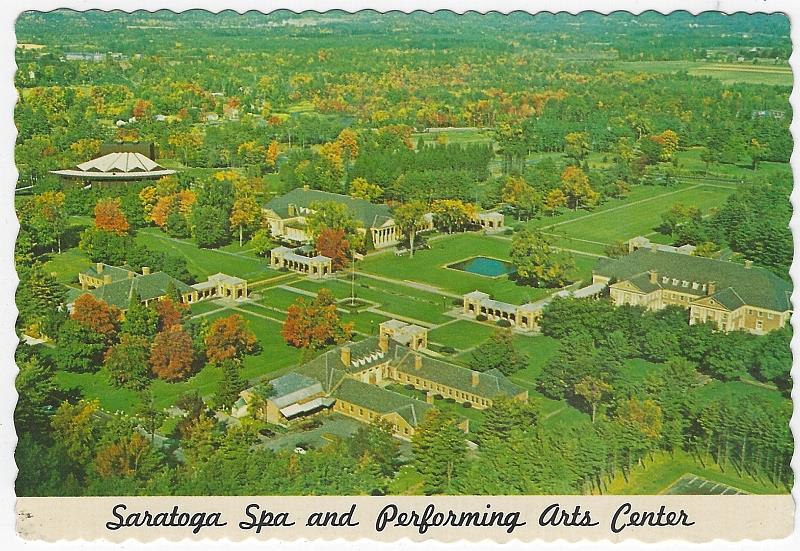 Postcard - Saratoga Spa and Performing Arts Center, Saratoga Springs, New York