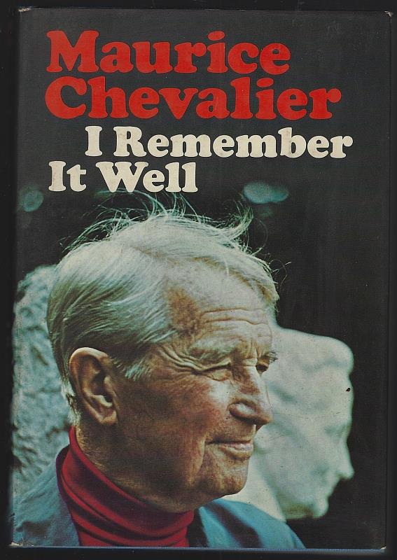 Chevalier, Maurice - I Remember It Well
