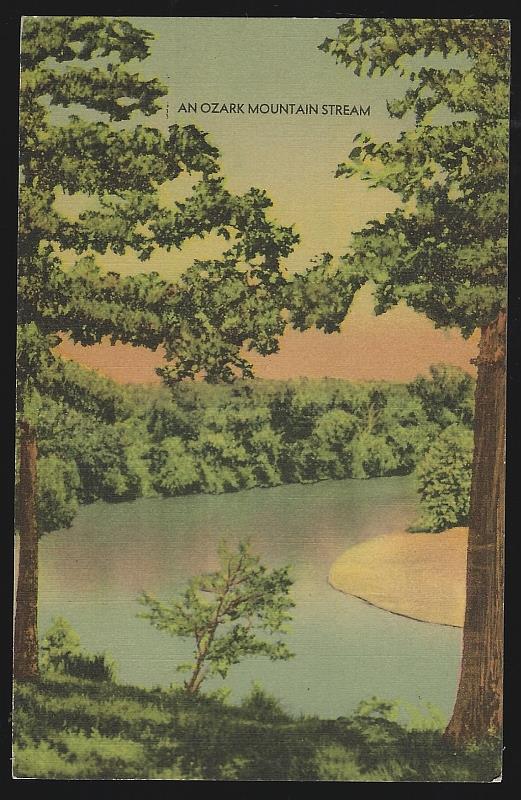 Postcard - Ozark Mountain Stream