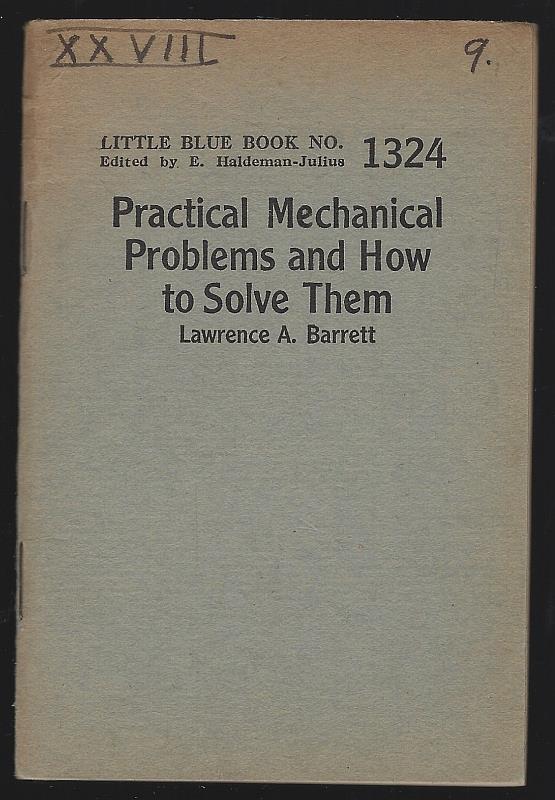 Image for PRACTICAL MECHANICAL PROBLEMS AND HOW TO SOLVE THEM