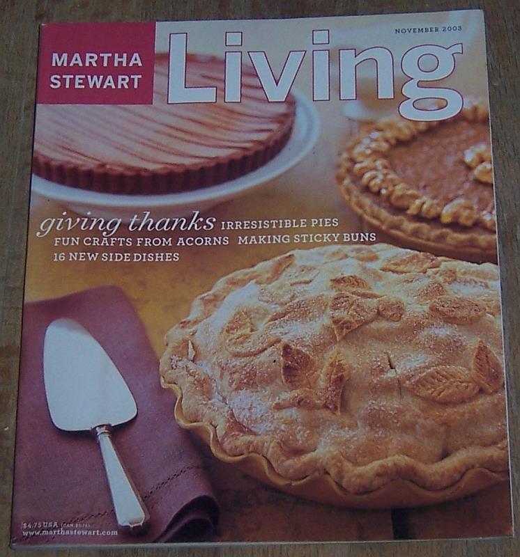 Stewart, Martha - Martha Stewart Living Magazine November 2003