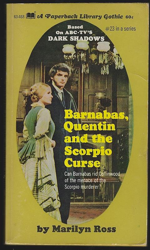Ross, Marilyn - Barnabas, Quentin and the Scorpio Curse