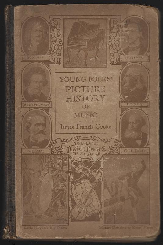 Image for YOUNG FOLKS' PICTURE-HISTORY OF MUSIC With Cut out Pictures to be Pasted in Each Chapter