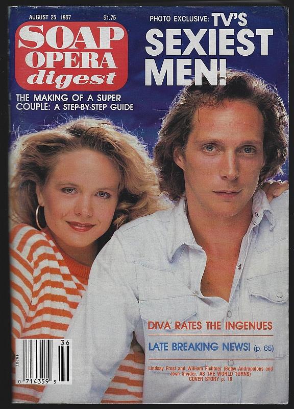 Image for SOAP OPERA DIGEST AUGUST 25, 1987