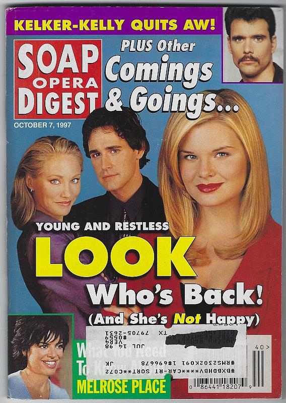 Soap Opera Digest - Soap Opera Digest October 7, 1997