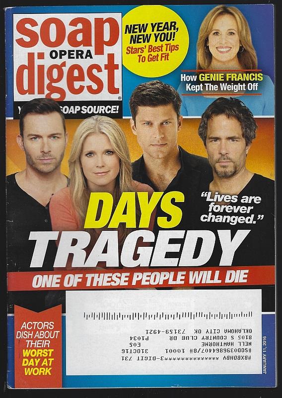 Soap Opera Digest - Soap Opera Digest January 11, 2016