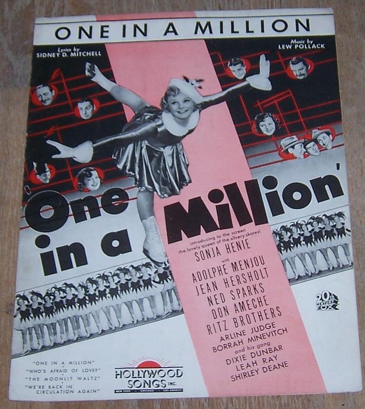 Sheet Music - One in a Million