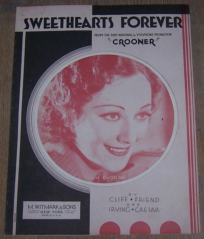 Sheet Music - Sweetheart's Forever