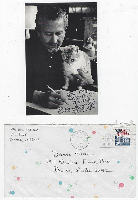 Image for SIGNED PHOTOGRAPH OF GUS ARRIOLA