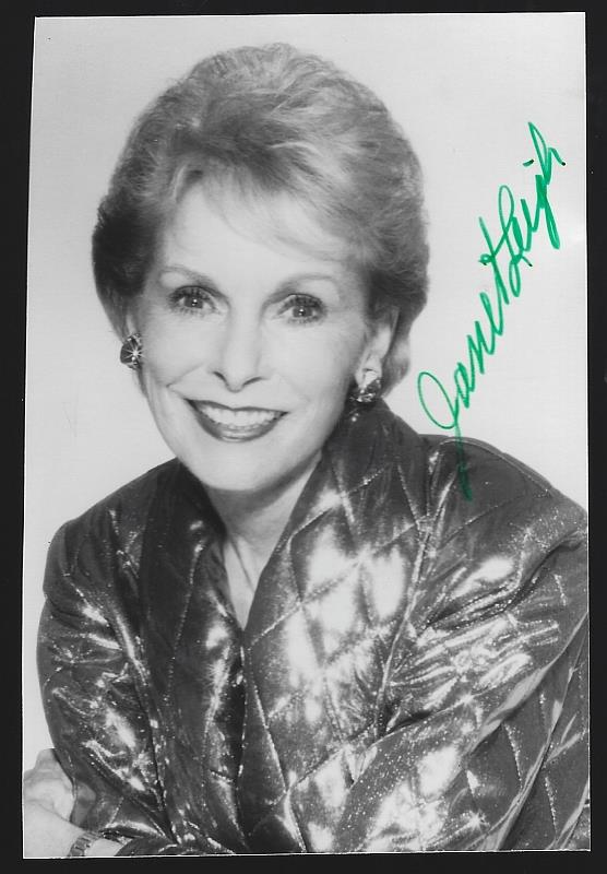 Photograph - Signed Photograph of Janet Leigh