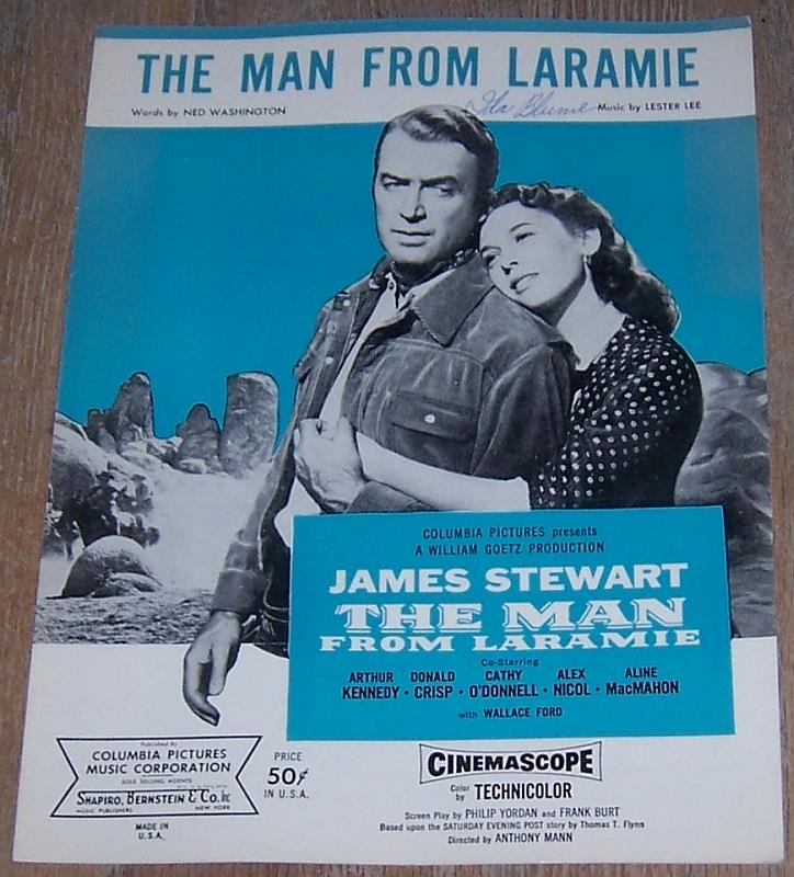 Sheet Music - Man from Laramie