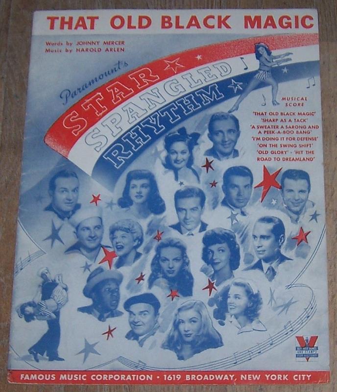 Sheet Music - That Old Black Magic