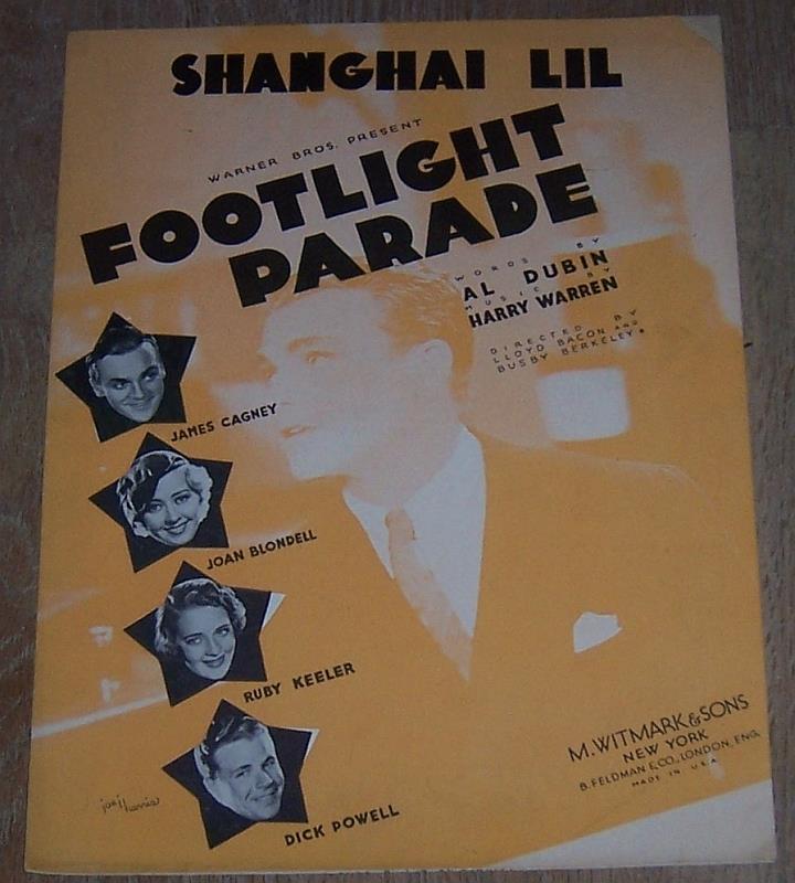 Sheet Music - Shanghai Lil