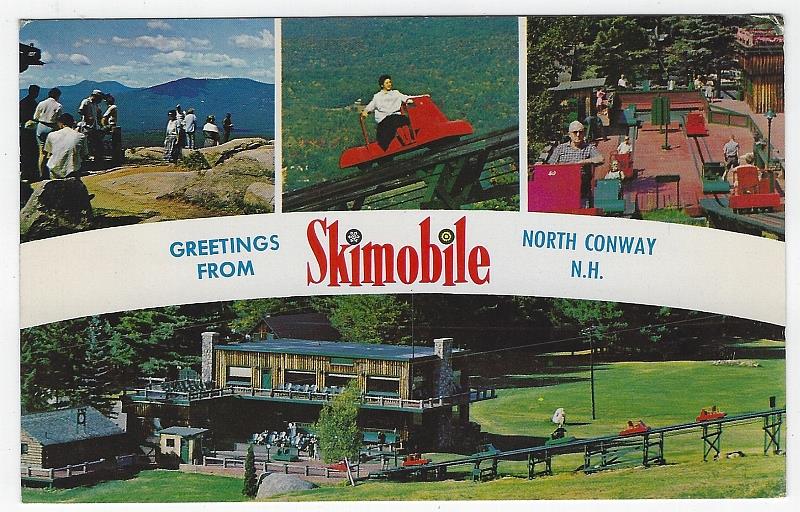 Image for GREETINGS FROM SKIMOBILE, NORTH CONWAY, NEW HAMPSHIRE