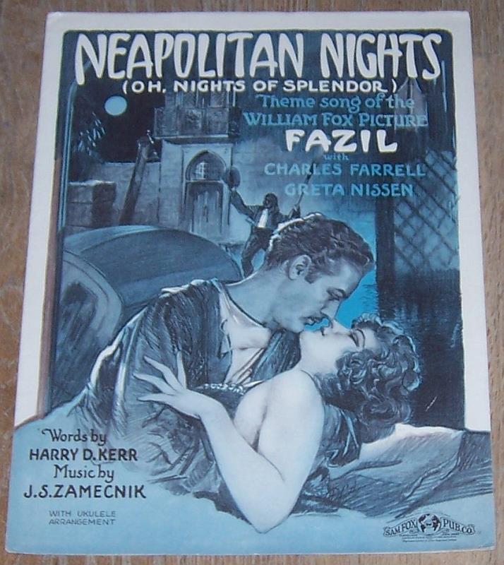 Sheet Music - Neapolitan Nights (Oh, Nights of Splendor)