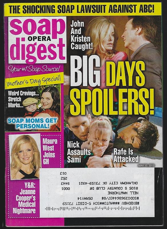 Soap Opera Digest - Soap Opera Digest May 13, 2013