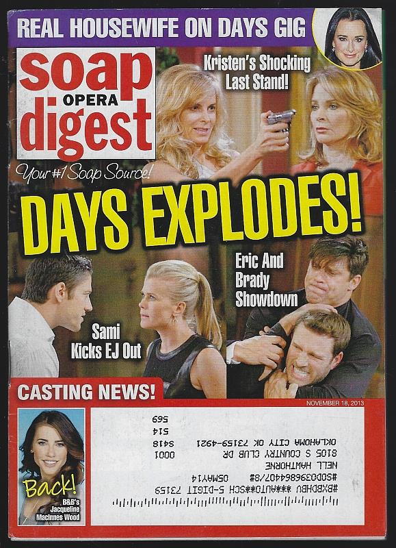 Soap Opera Digest - Soap Opera Digest November 18, 2013
