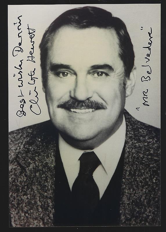 Photograph - Autographed Photograph of Christopher Hewett