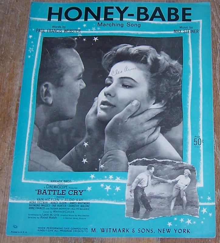 Sheet Music - Honey-Babe Marching Song